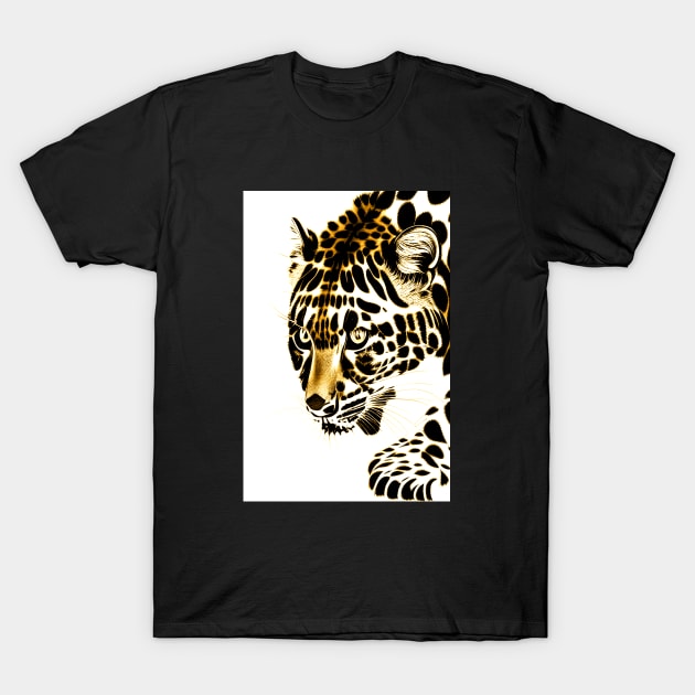 amur leopard beastly T-Shirt by MoonAir